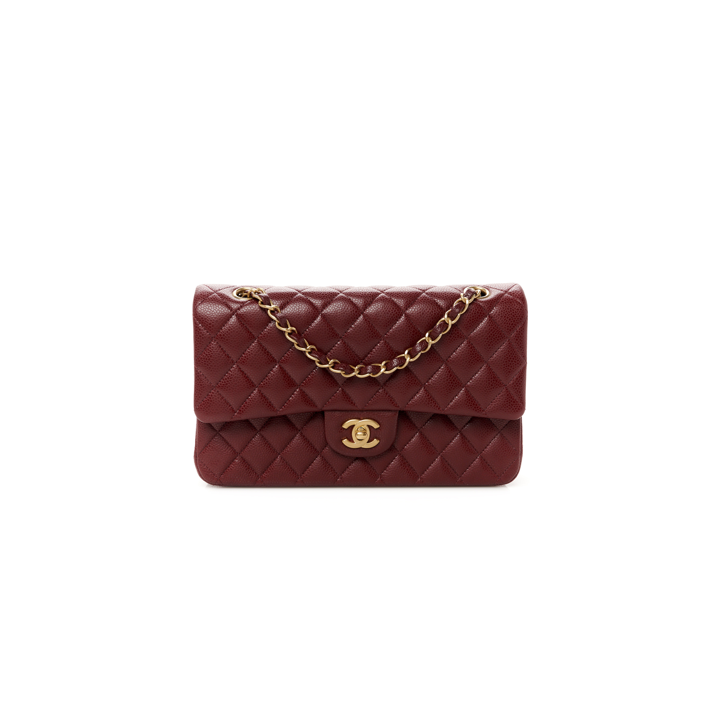 CHANEL CAVIAR QUILTED MEDIUM DOUBLE FLAP 1635335 (25*15*7cm)